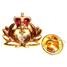 Royal Naval / Navy Officer Lapel Pin Badge (Metal / Enamel)